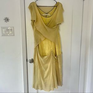 Cynthia Ashby Linen Dress